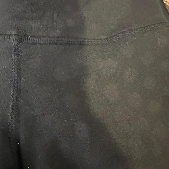 Lululemon‎ Black Polka Dot Crop Legging - Picture 3 of 4